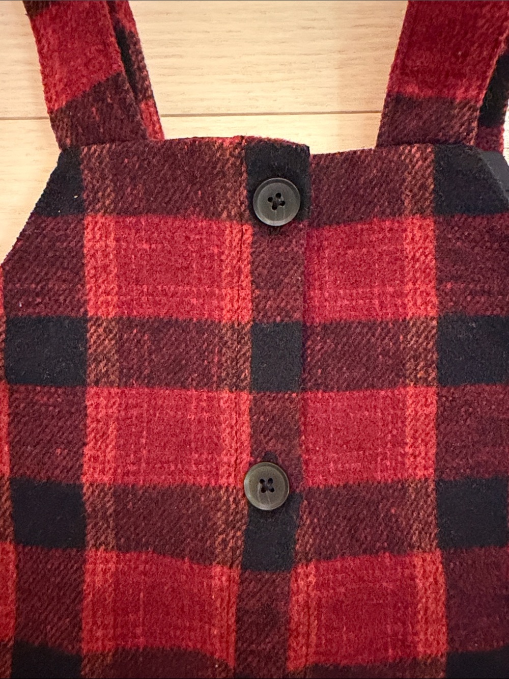 2T wool Pinafore Dress - Picture 2 of 9